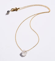 Modern Om Herkimer Diamond Necklace